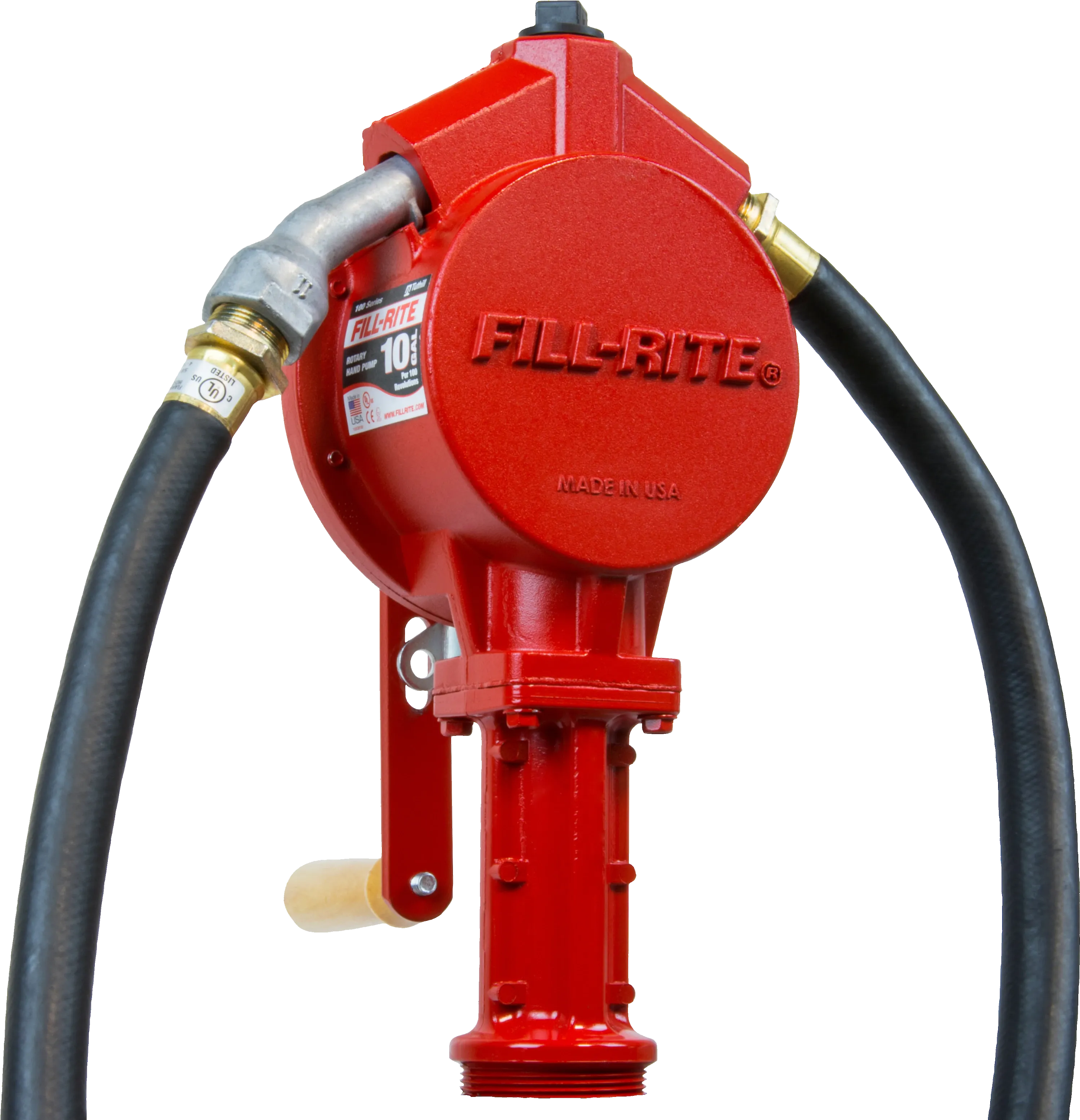 Fill-Rite&#xAE;&#x20;Hand&#x20;Rotary&#x20;Cast&#x20;Aluminum&#x20;Pump&#x20;Kit&#x20;10&#x20;gal&#x20;per&#x20;100&#x20;revs